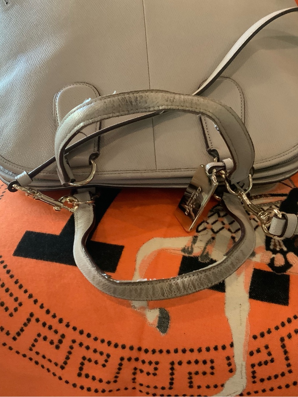 Coach Dome Satchel Handbag Purse - Picture 9 of 13